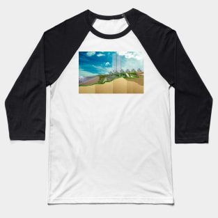 beach urban wetland Baseball T-Shirt